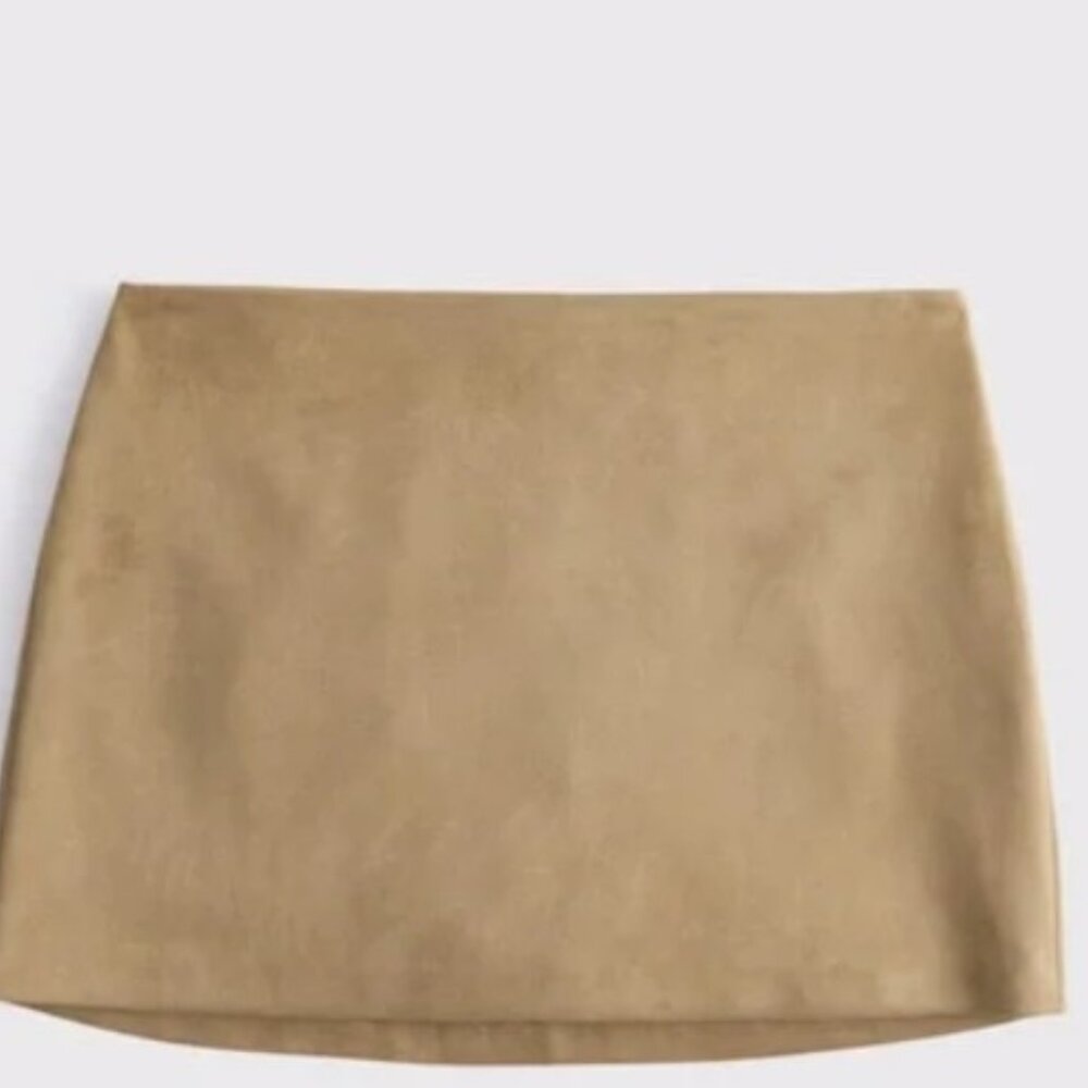 Abercrombie Scarlett Mini Skirt | Suede